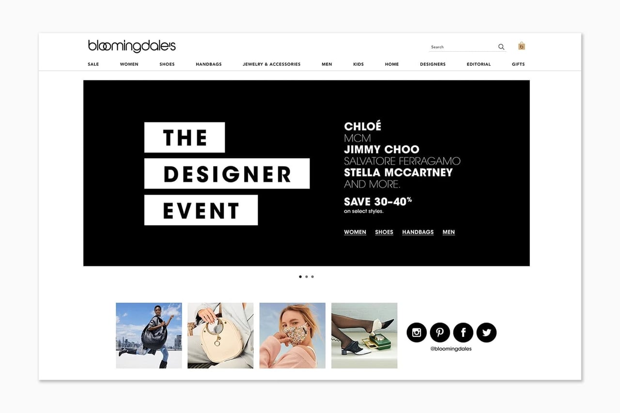 best online shopping sites women bloomingdales - Luxe Digital