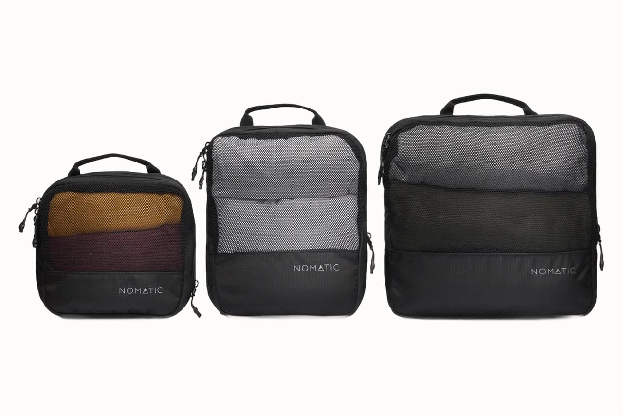 best packing cubes nomatic compression cubes - Luxe Digital