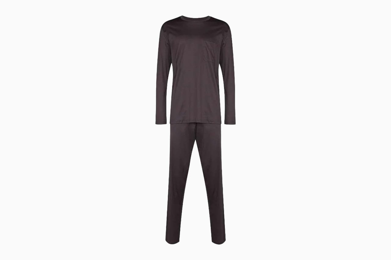 best pajamas men zimmerli long sleeve pajama set review - Luxe Digital