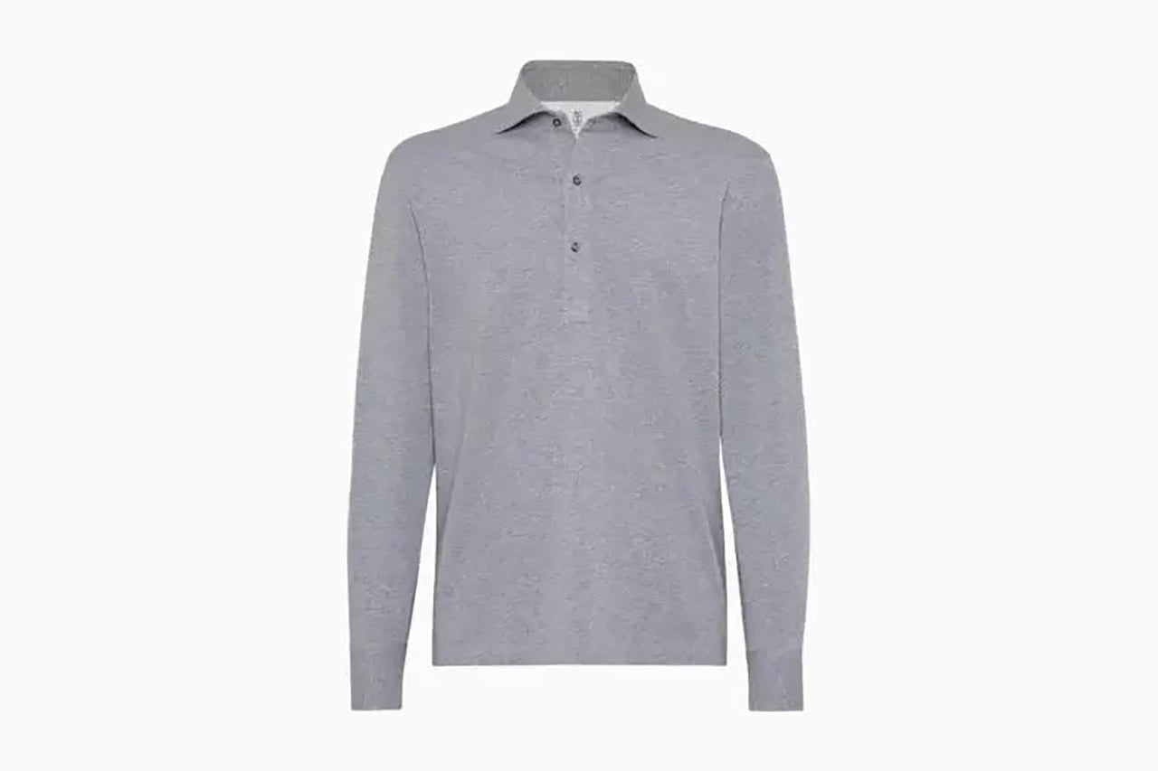 best polo shirts men brunello cucinelli - Luxe Digital