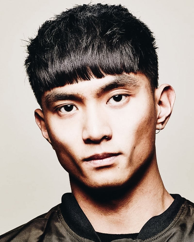 best short haircuts men messy undercut bangs - Luxe Digital