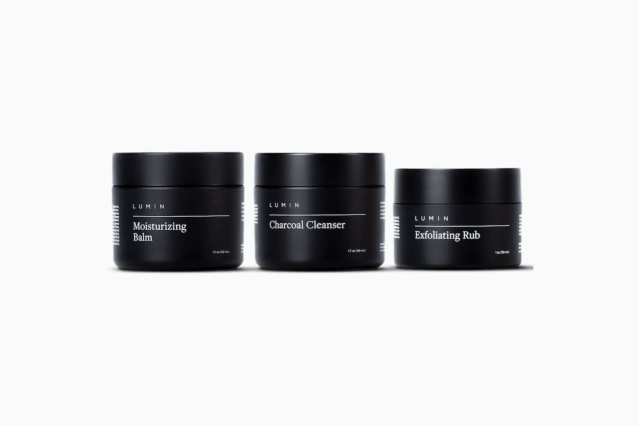 best skincare products men lumin maintenance set review - Luxe Digital