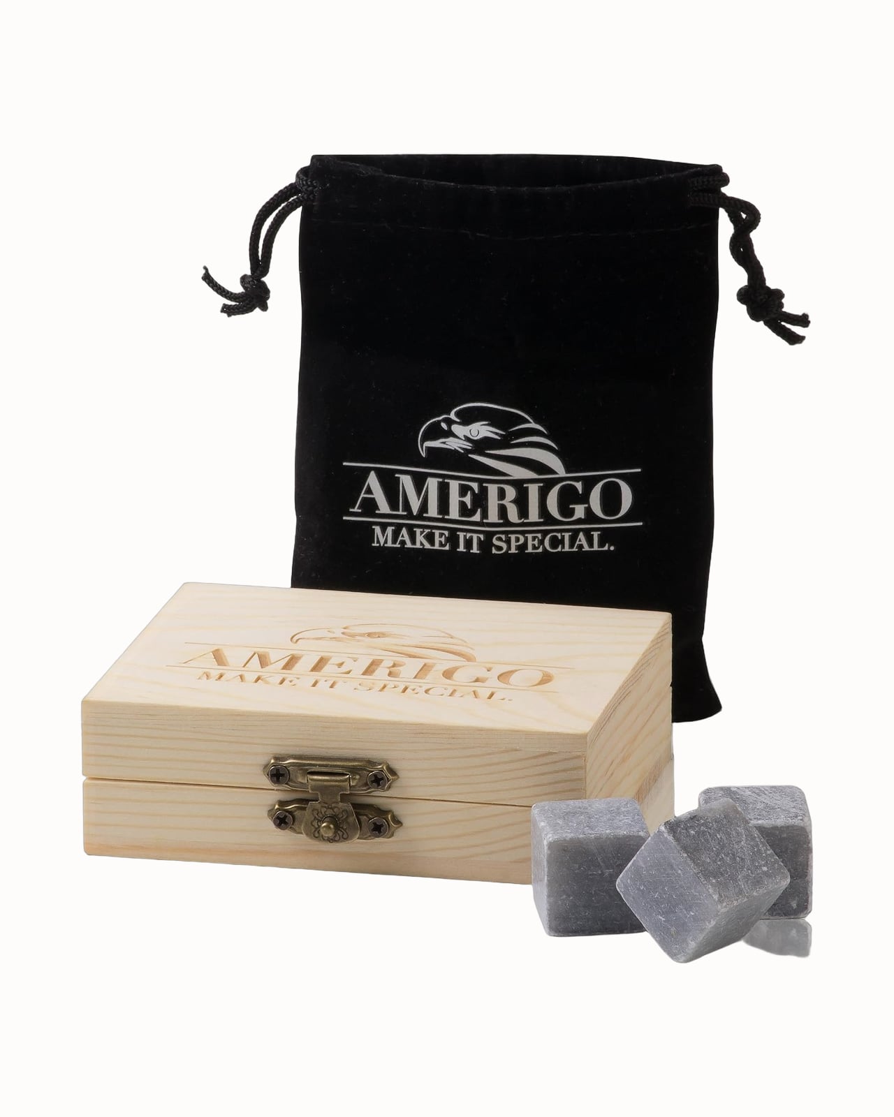 best stocking stuffers ideas amerigo whiskey stones - Luxe Digital