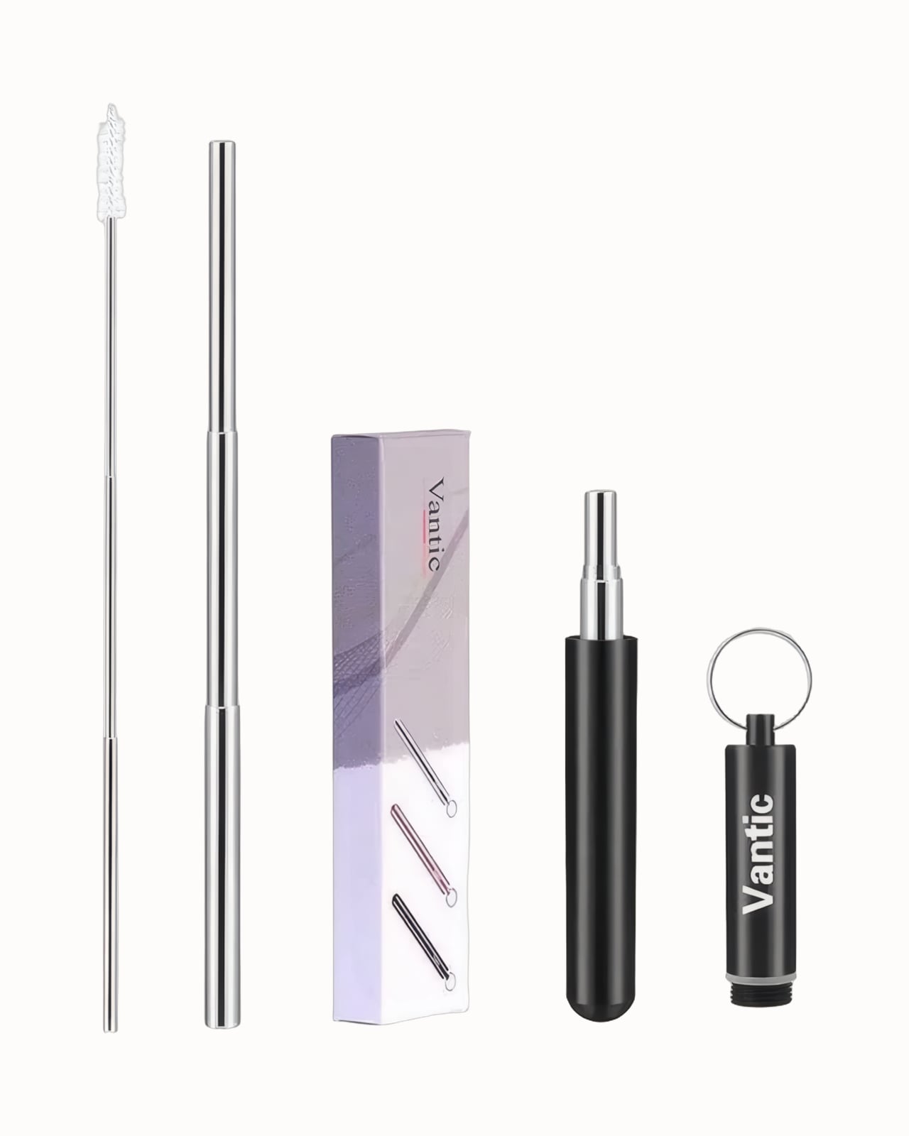 best stocking stuffers ideas vantic reusable straws - Luxe Digital