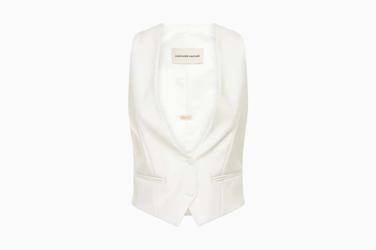 best suit vests women alexandre vauthier candy satin review - Luxe Digital