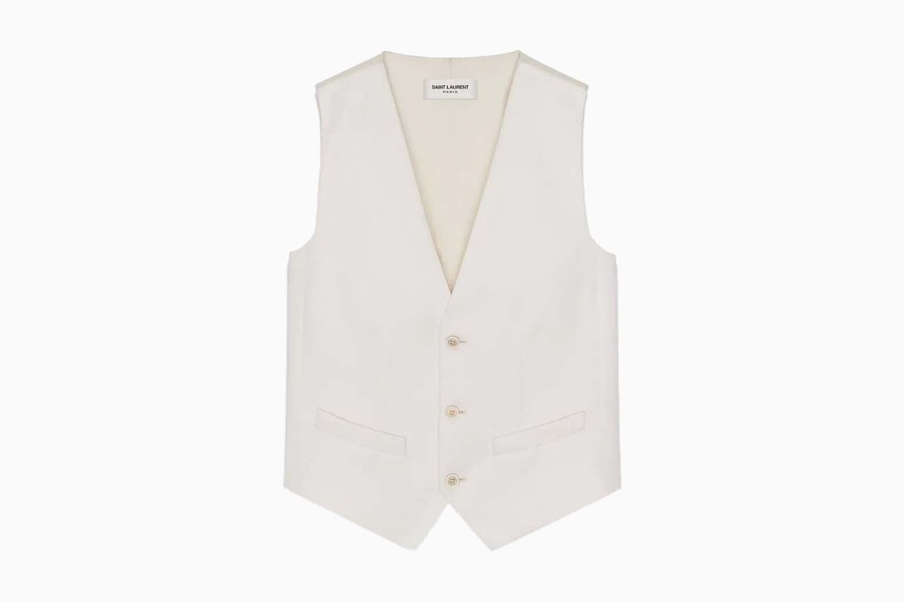 best suit vests women saint laurent waistcoat review - Luxe Digital
