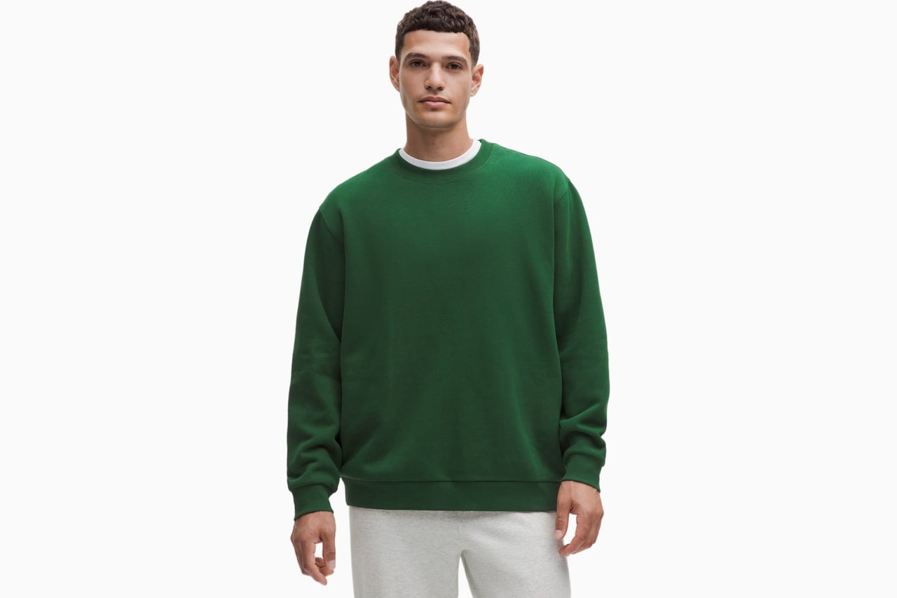 best sweatshirts men lululemon steady state crew review - Luxe Digital