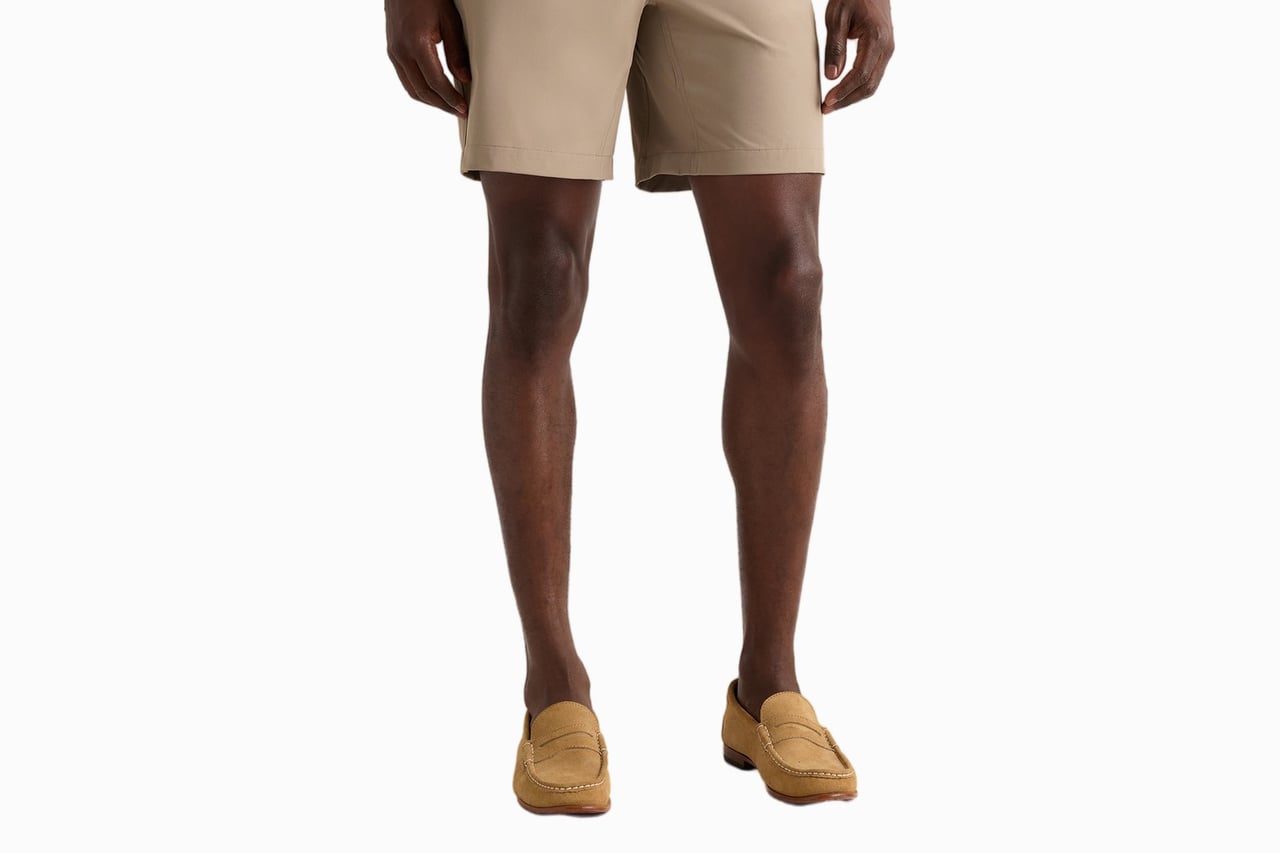 best swim trunks men quince all day hybrid shorts review - Luxe Digital