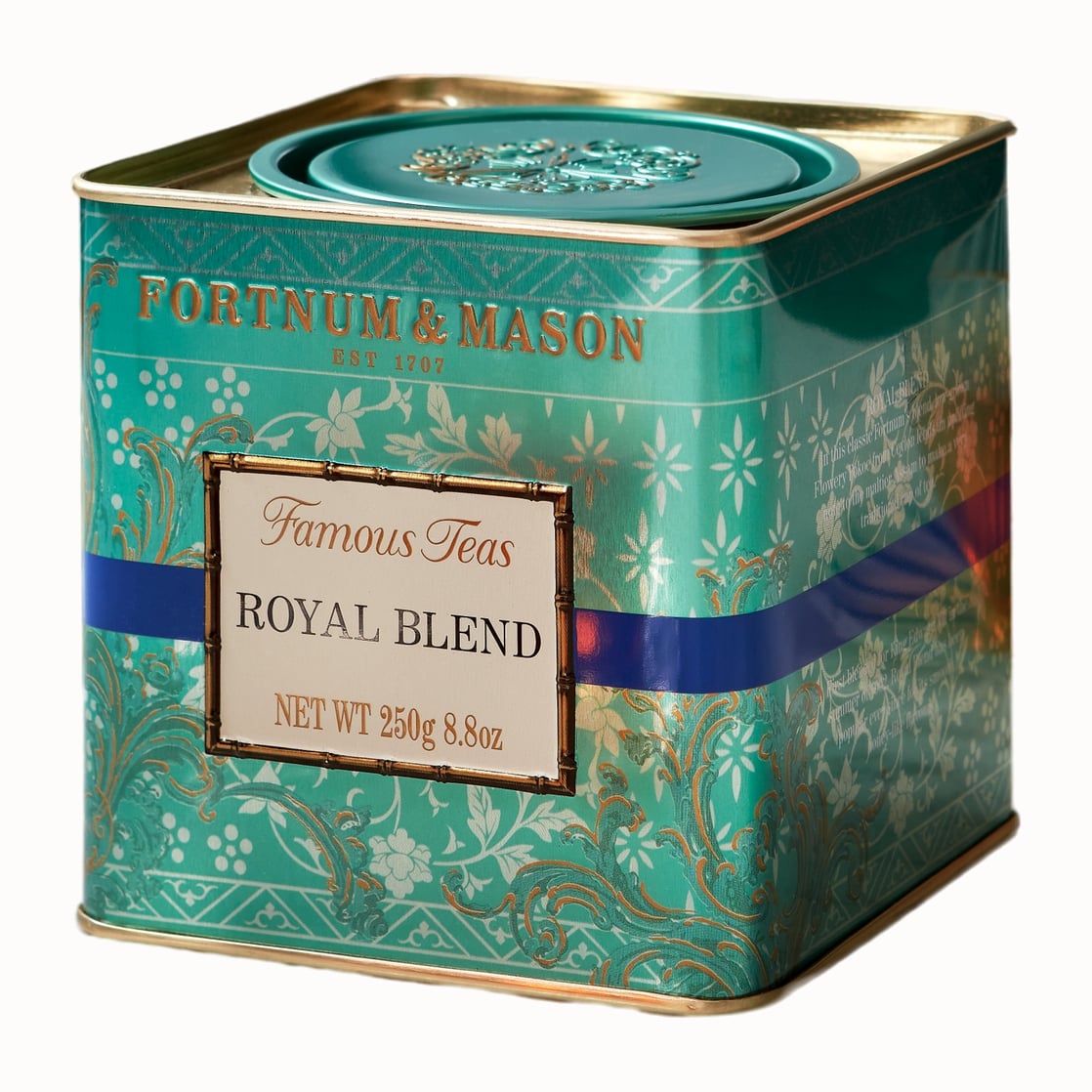 Fortnum & Mason Royal Blend tea caddy