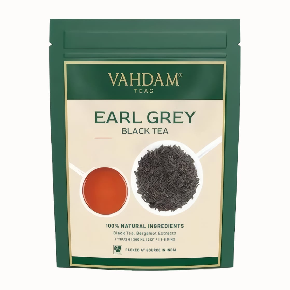 Vahdam loose-leaf tea