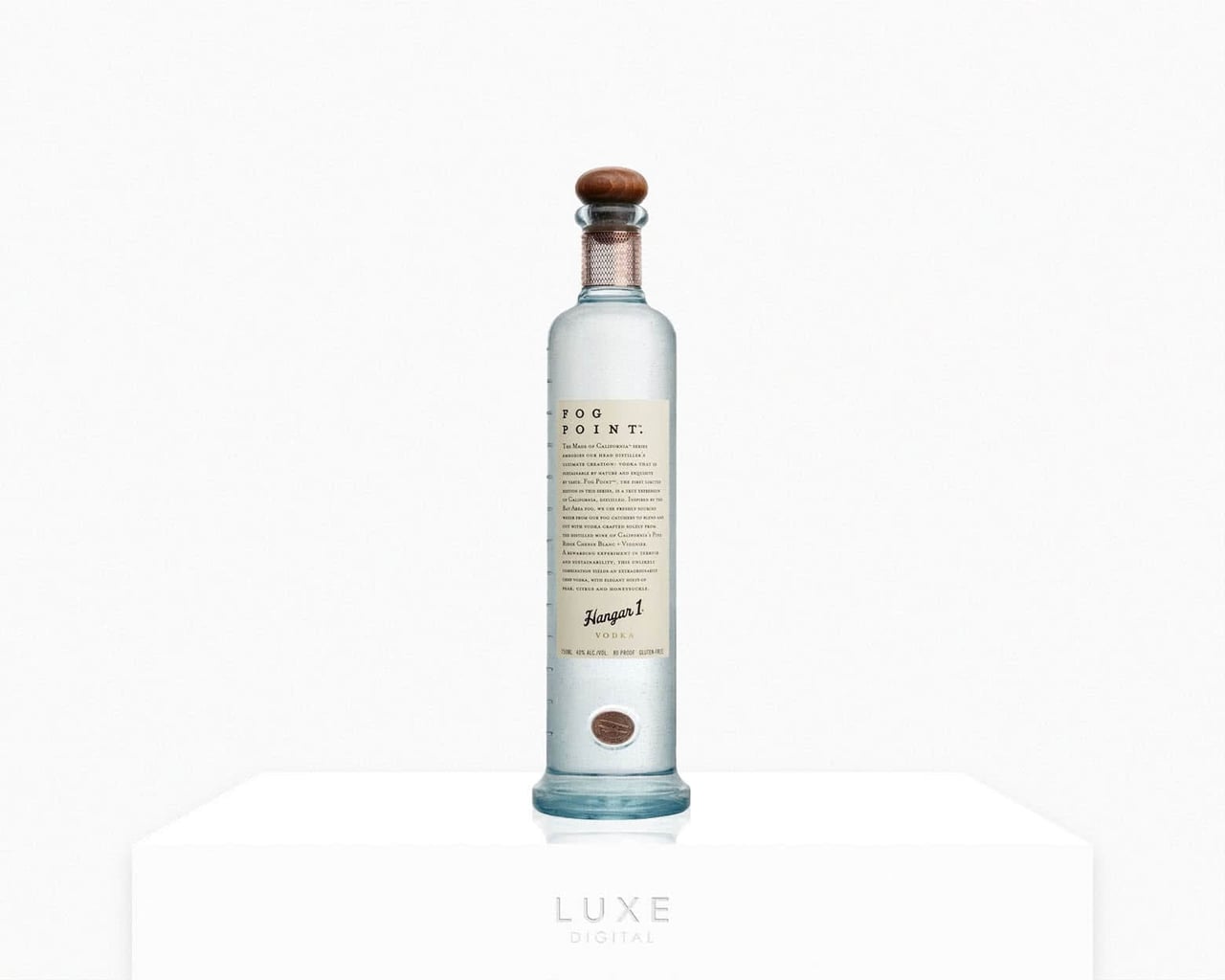 best vodka brand tasting hangar 1 fog point review - Luxe Digital