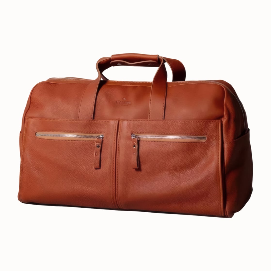 Harber London Leather Weekender weekender bag