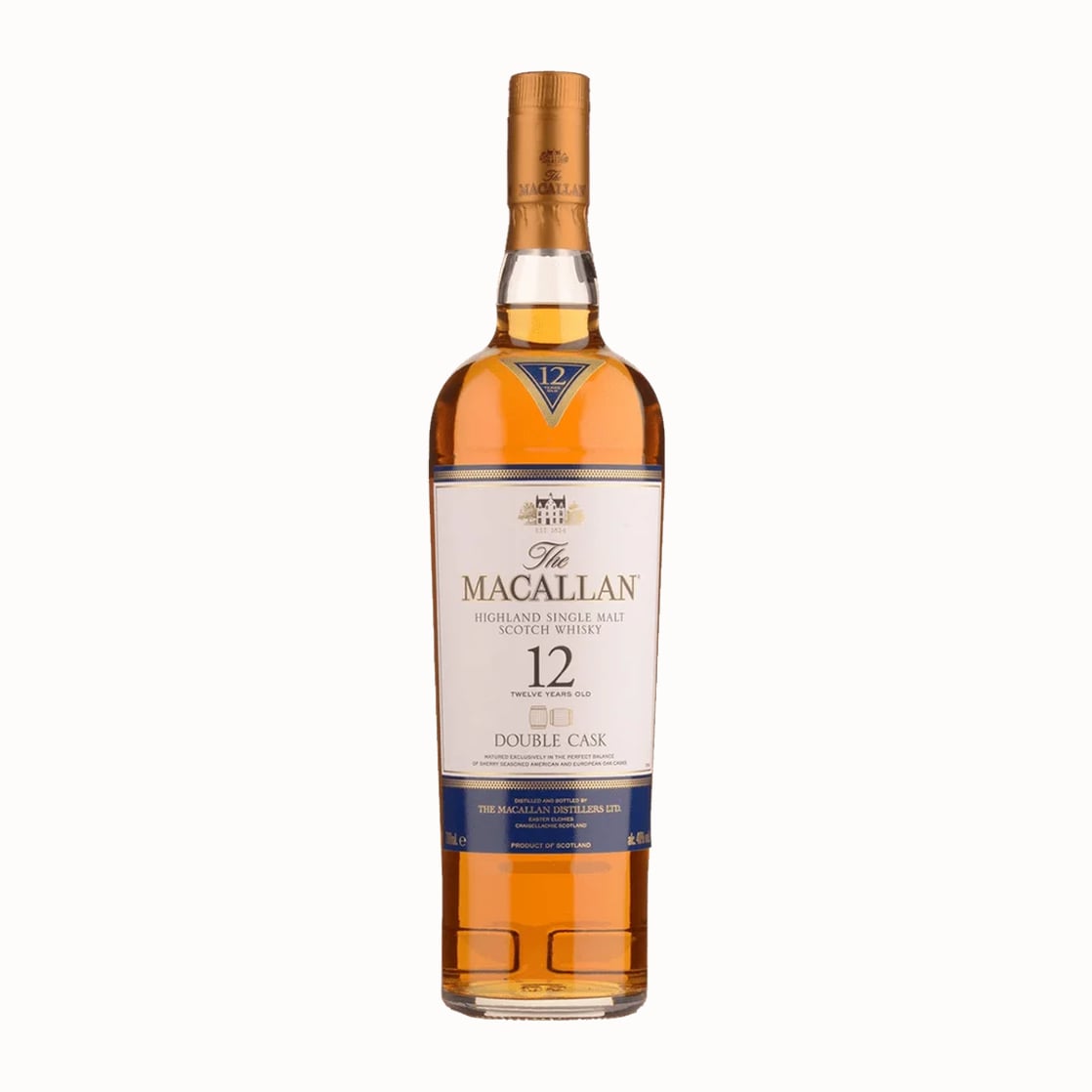 Macallan single malt Scotch whisky bottle