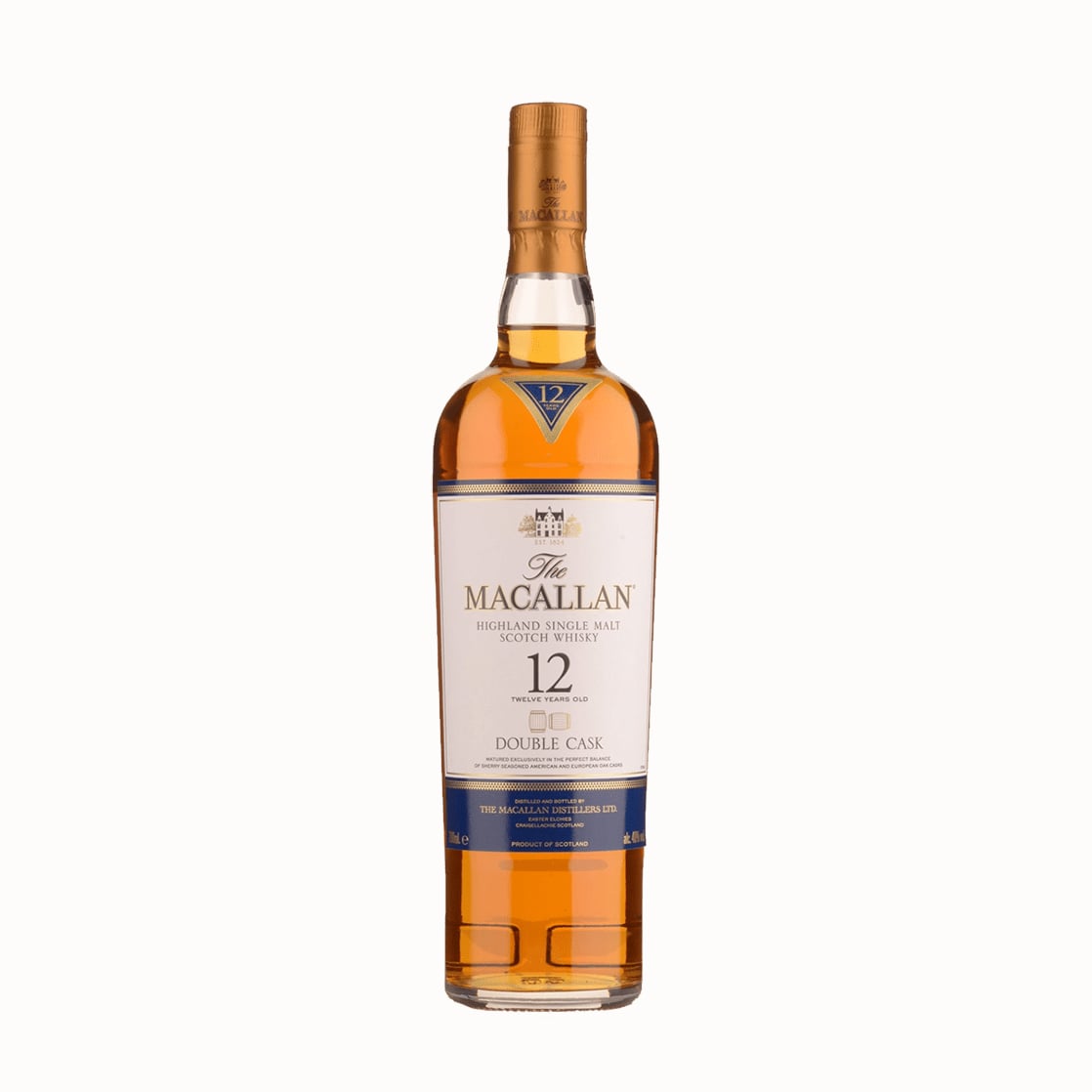Macallan single malt Scotch whisky bottle