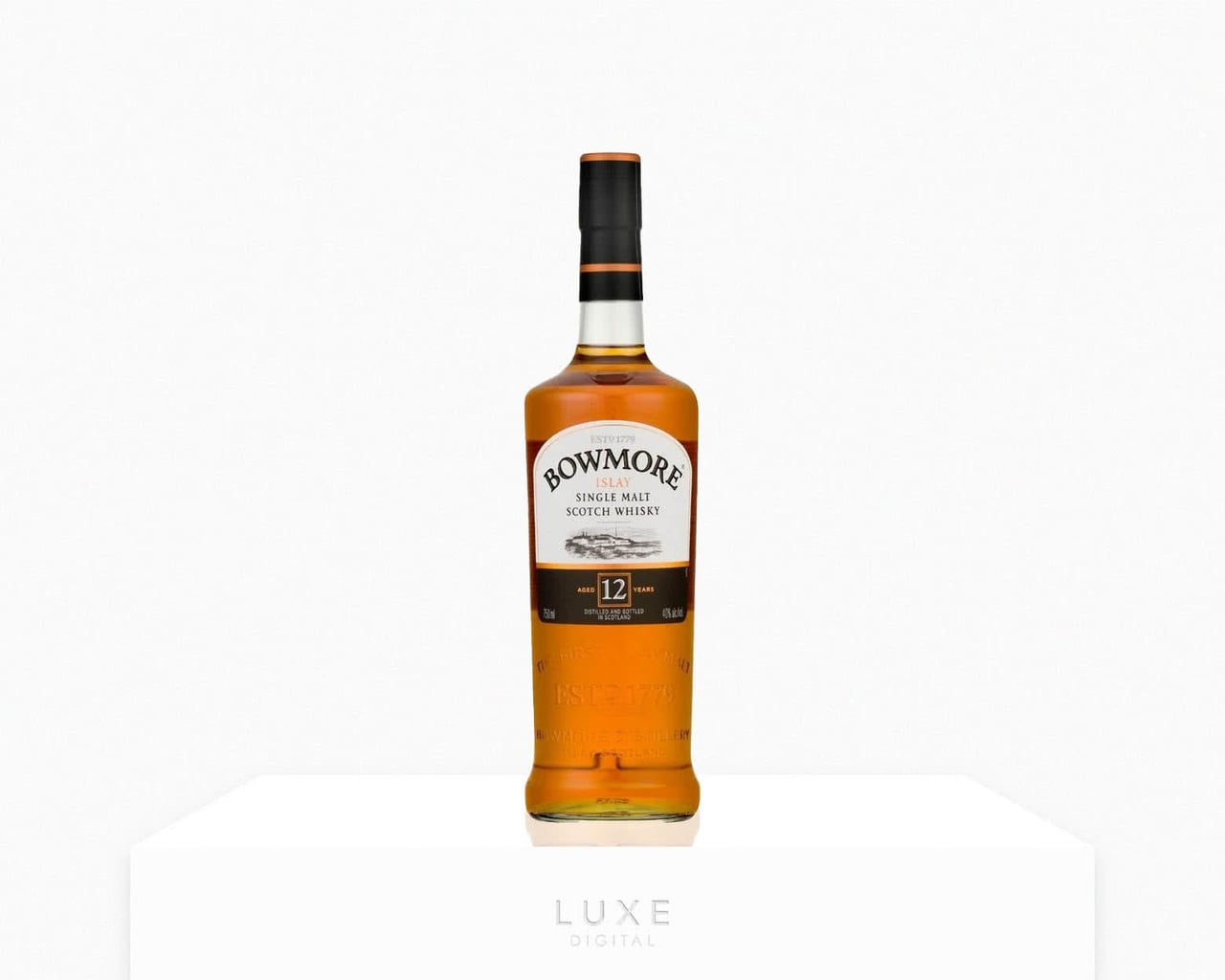 best whisky single malt scotch bowmore 12 review - Luxe Digital