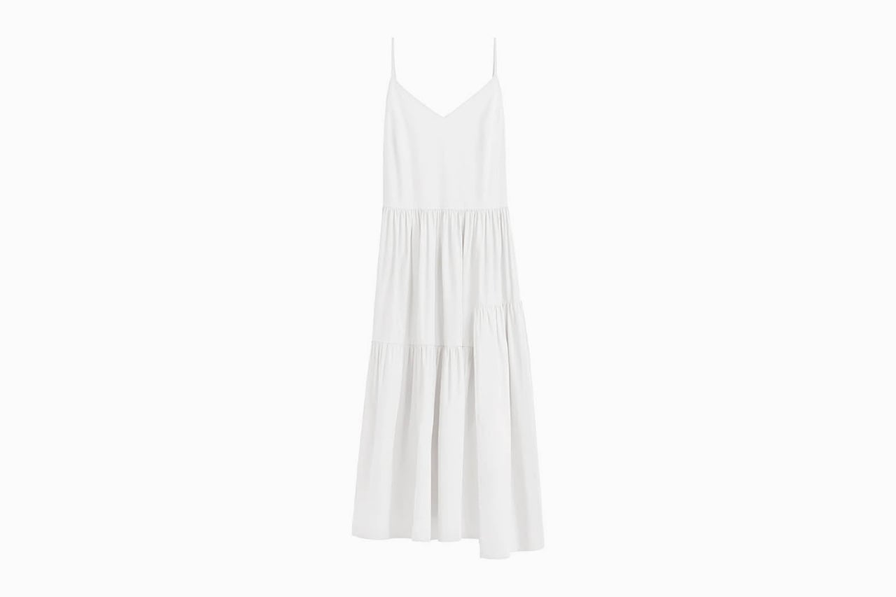 best white dresses women cuyana review - Luxe Digital