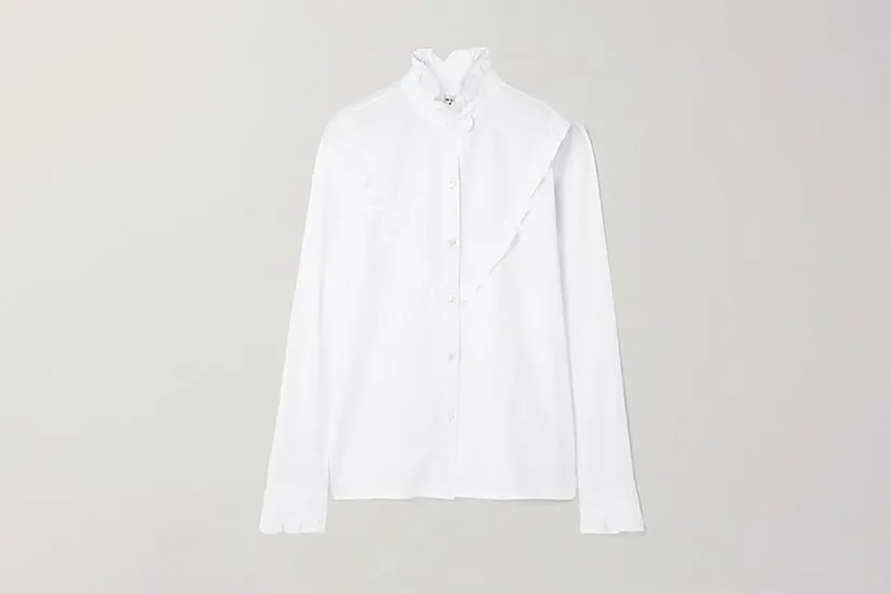 best white shirts women nili lotan - Luxe Digital
