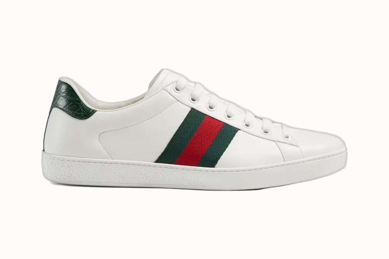 best white sneakers men gucci ace review - Luxe Digital
