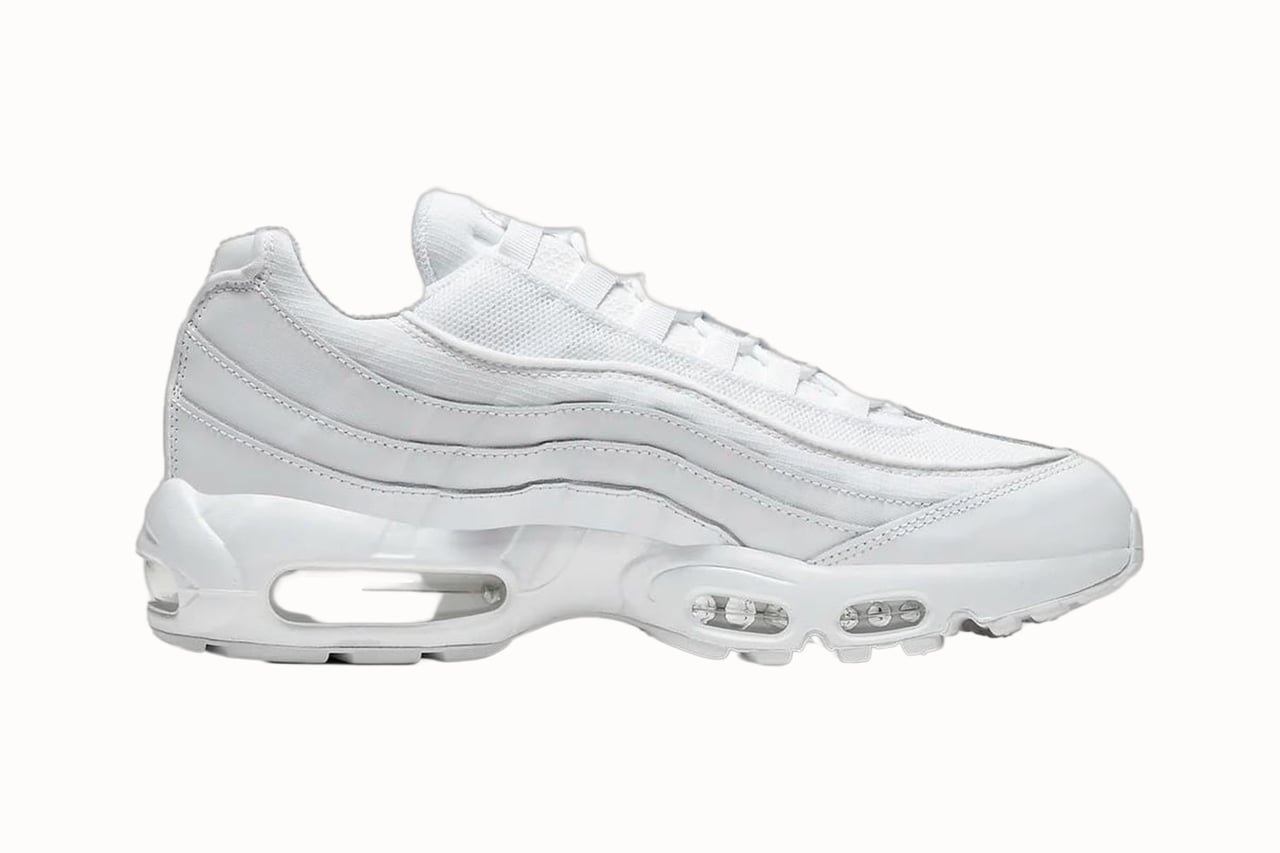 best white sneakers men nike air max 95 review - Luxe Digital