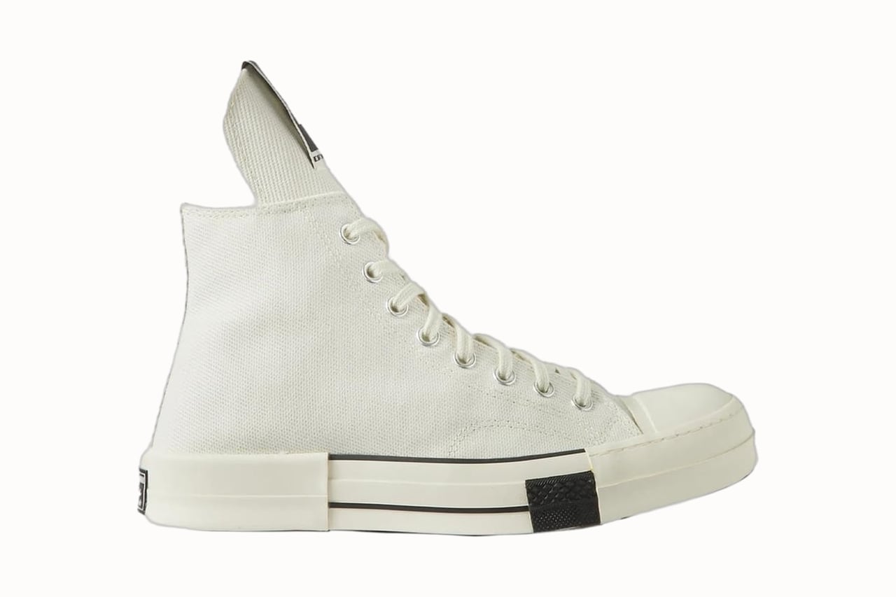 best white sneakers men rick owens drkstar chuck 70 review - Luxe Digital
