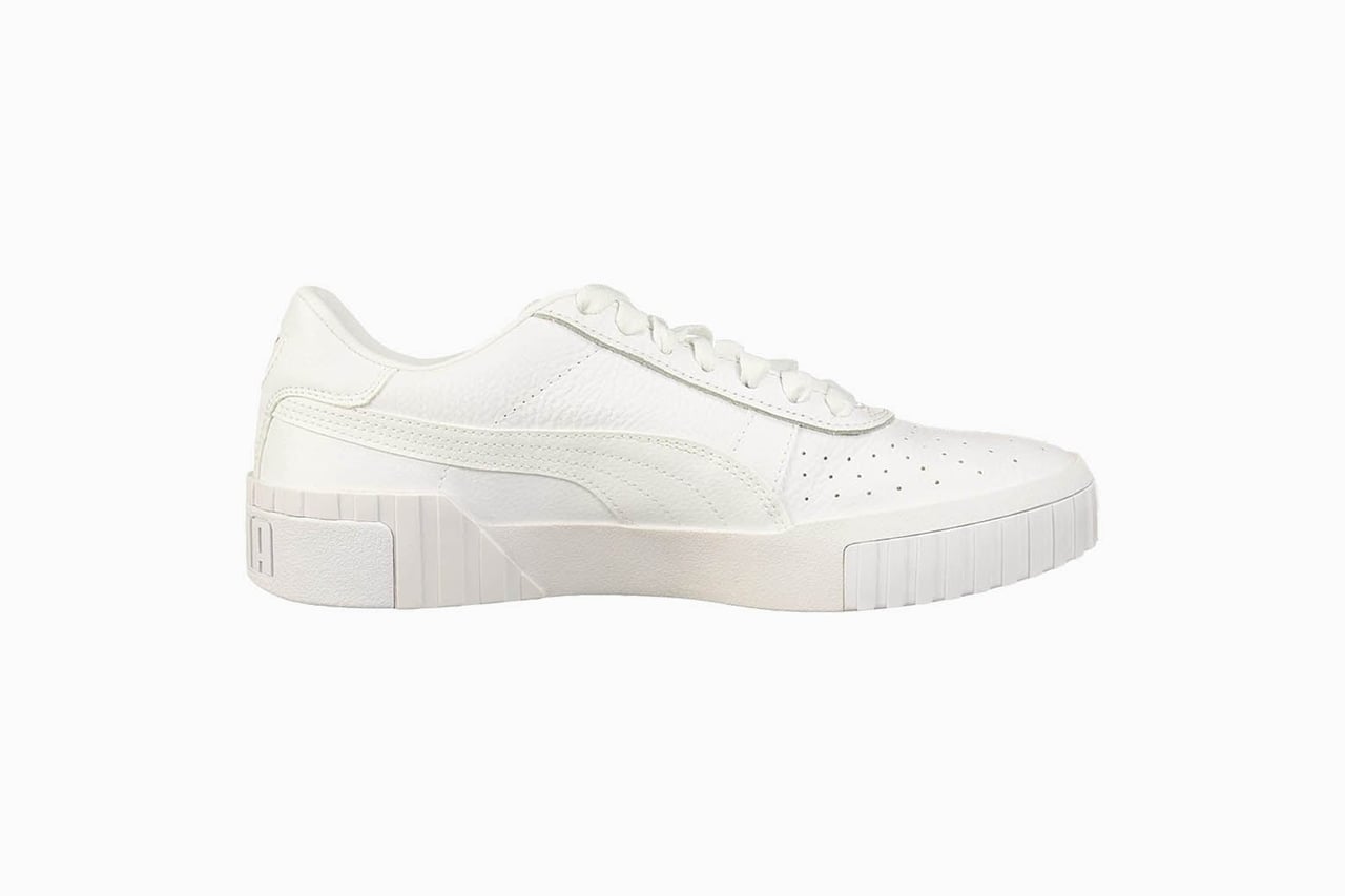 best white sneakers women puma cali review - Luxe Digital