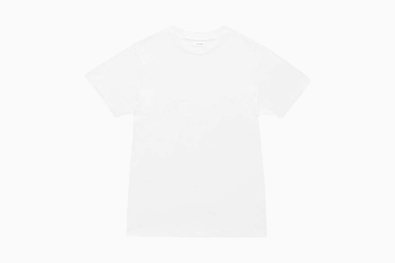 best white t shirt women anine bing - Luxe Digital