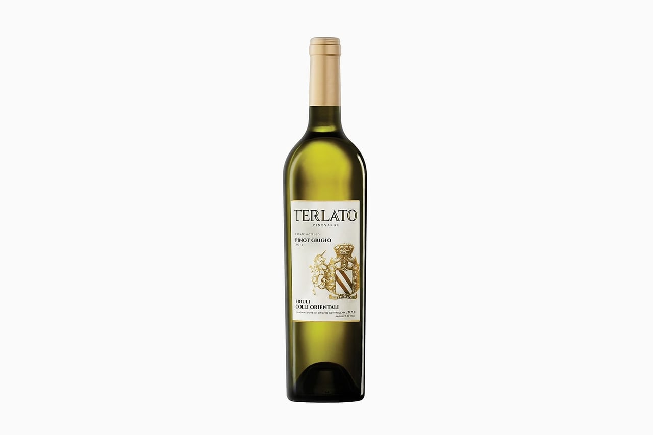 best wine terlato family vineyards friuli pinot grigio - Luxe Digital