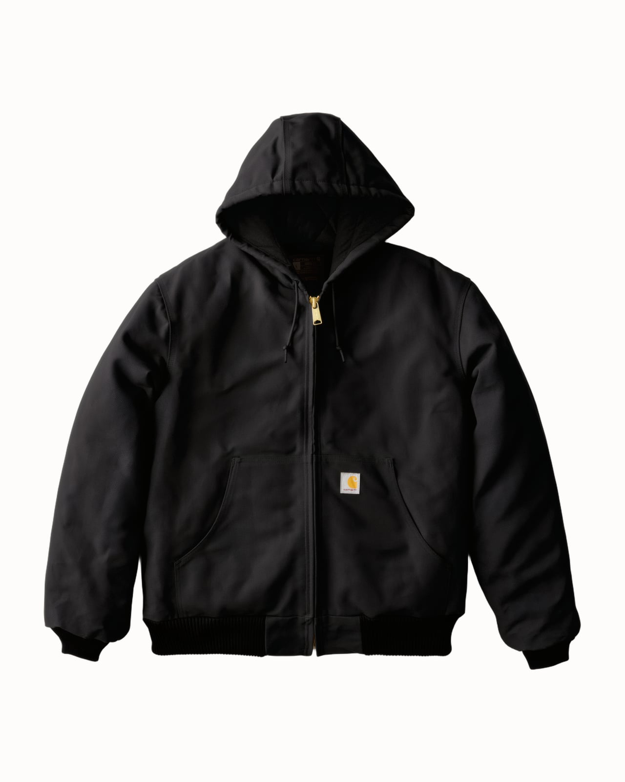 Carhartt Duck Active Jacket J140 in black - Luxe Digital