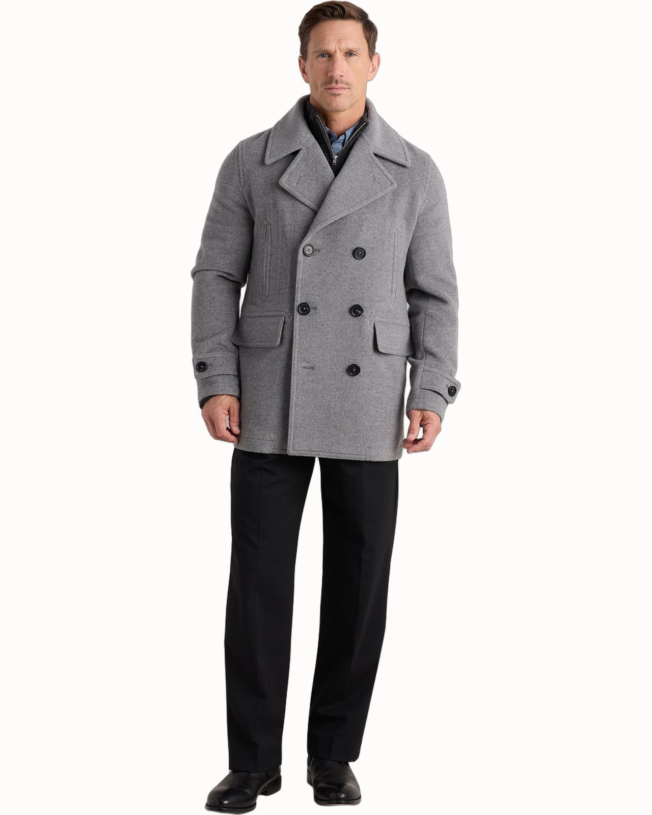 best winter coats men peacoat quince wool cashmere - Luxe Digital