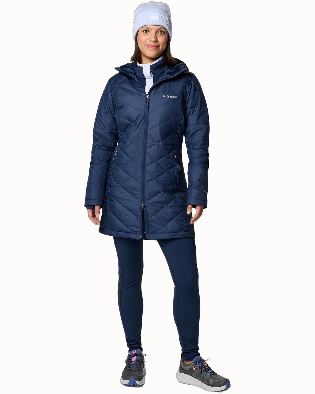Columbia Heavenly Long Hooded Jacket - Luxe Digital