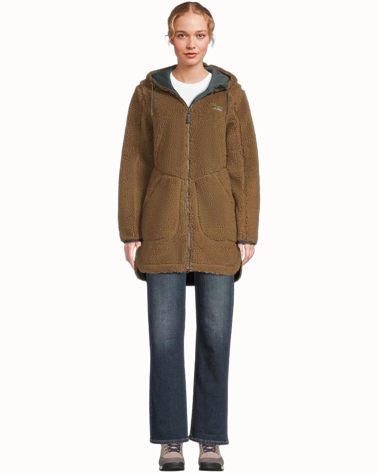 best winter coats women l.l.bean mountain pile fleece coat - Luxe Digital