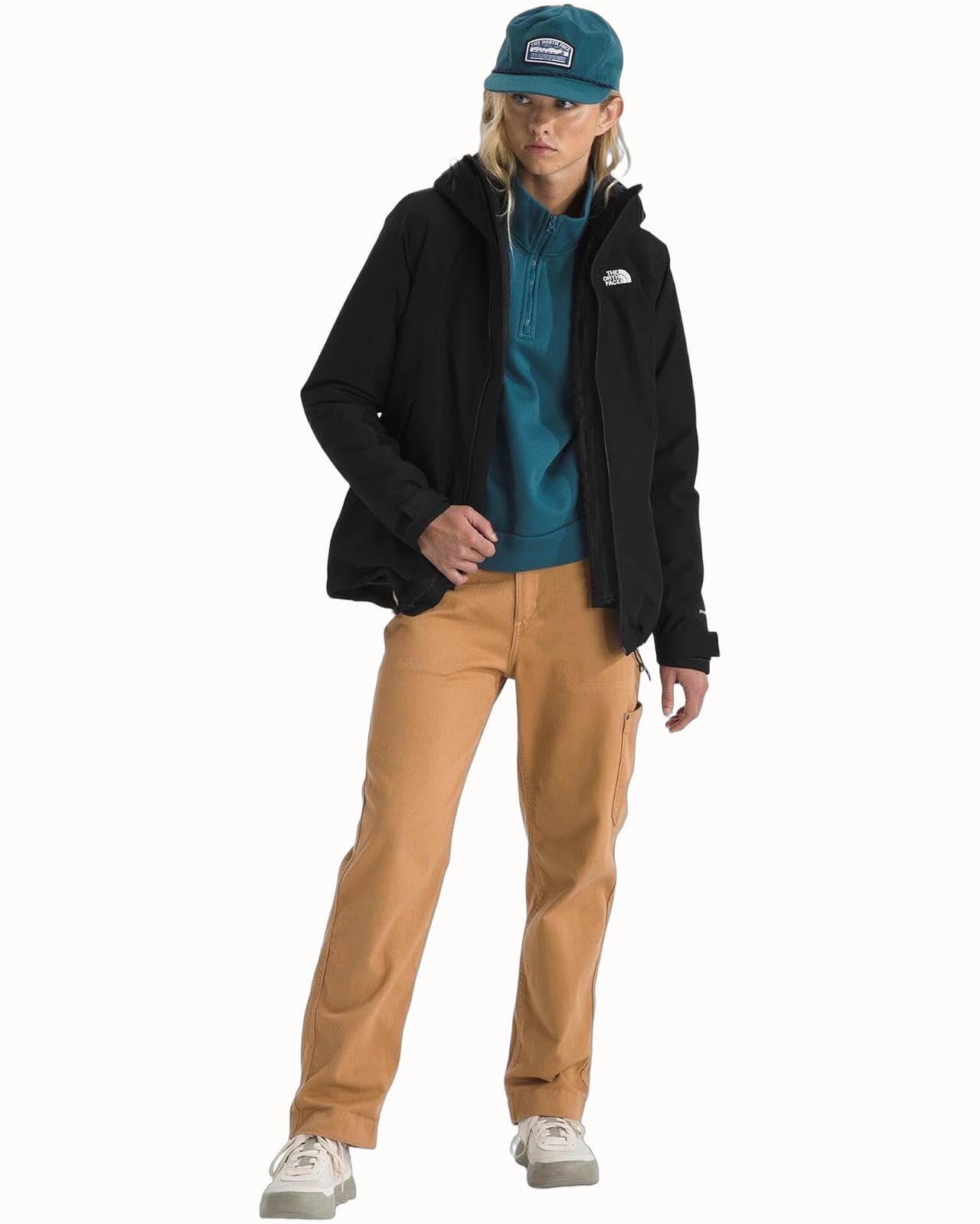 best winter coats women hiking the north face carto mono triclimate jacket - Luxe Digital