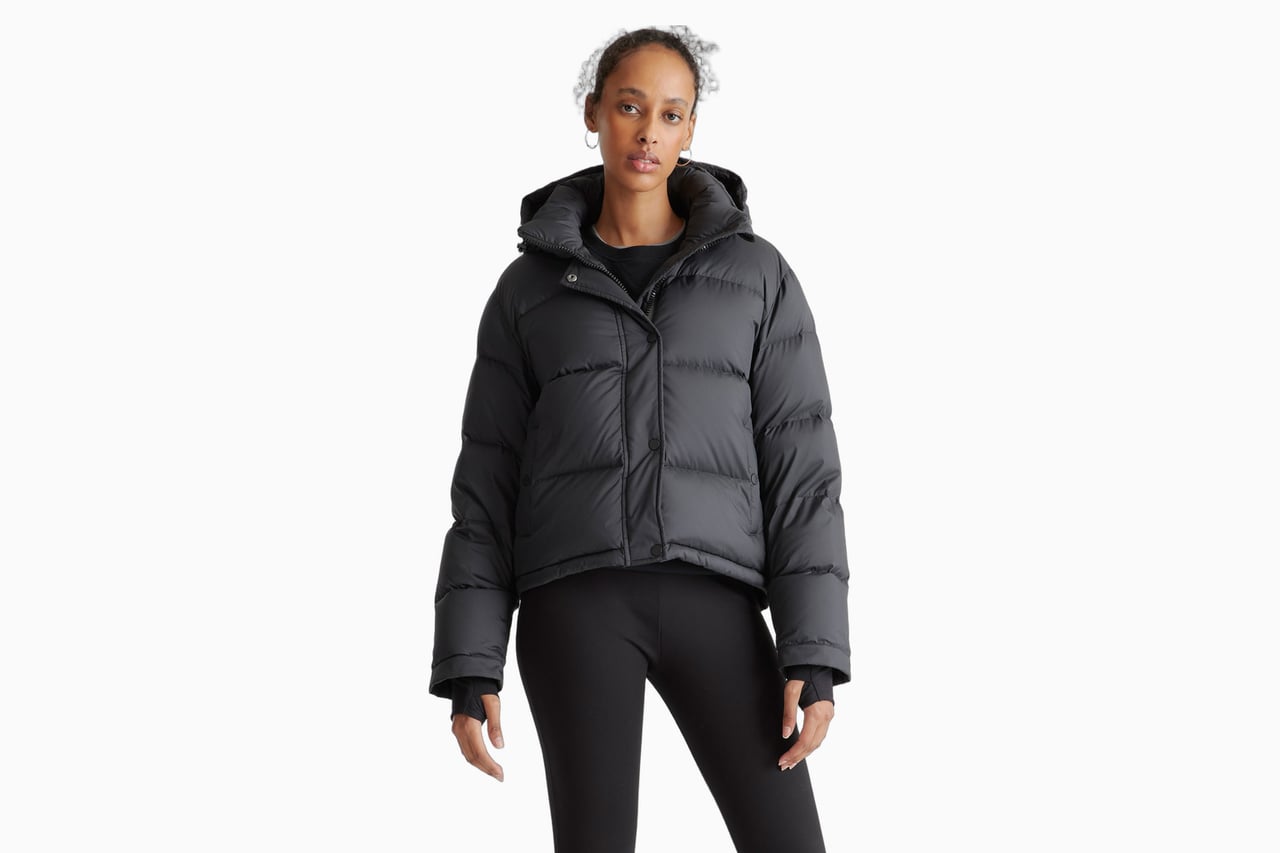 best winter coats women quince cropped puffer luxe digital
