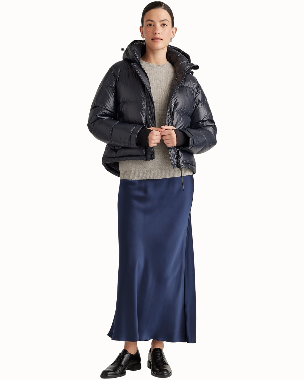 best winter coats women quince responsible down cropped puffer - Luxe Digital