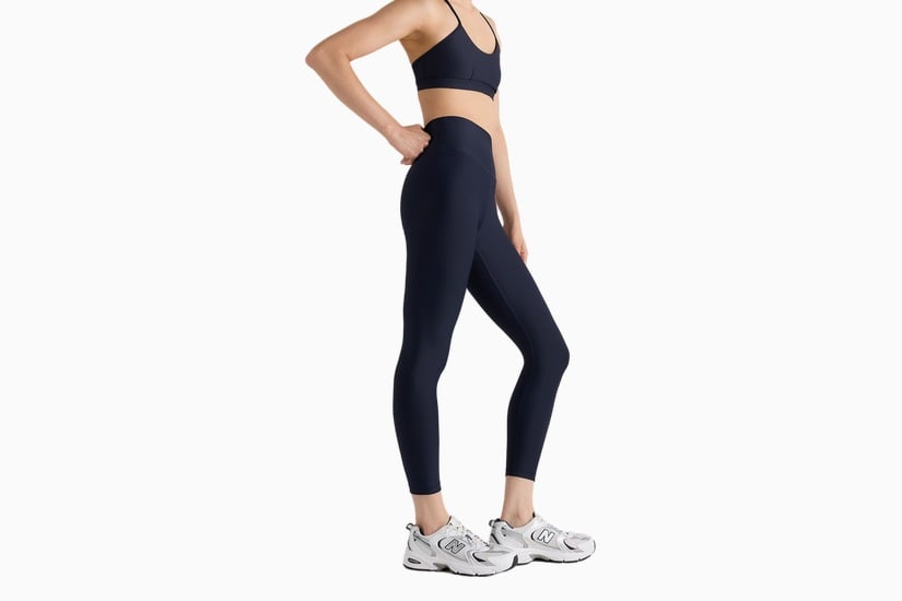best women leggings quince satin sculpt review luxe digital