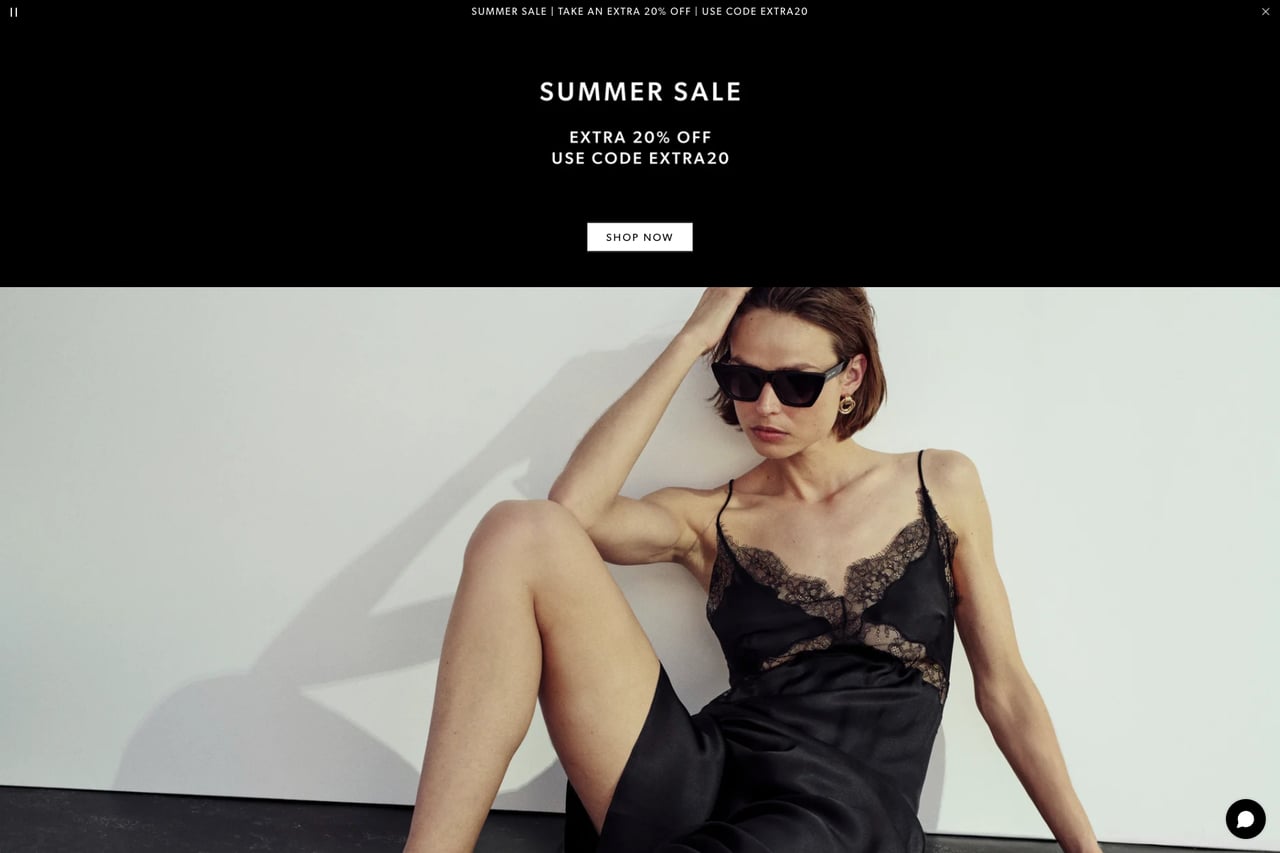 Anine Bing homepage