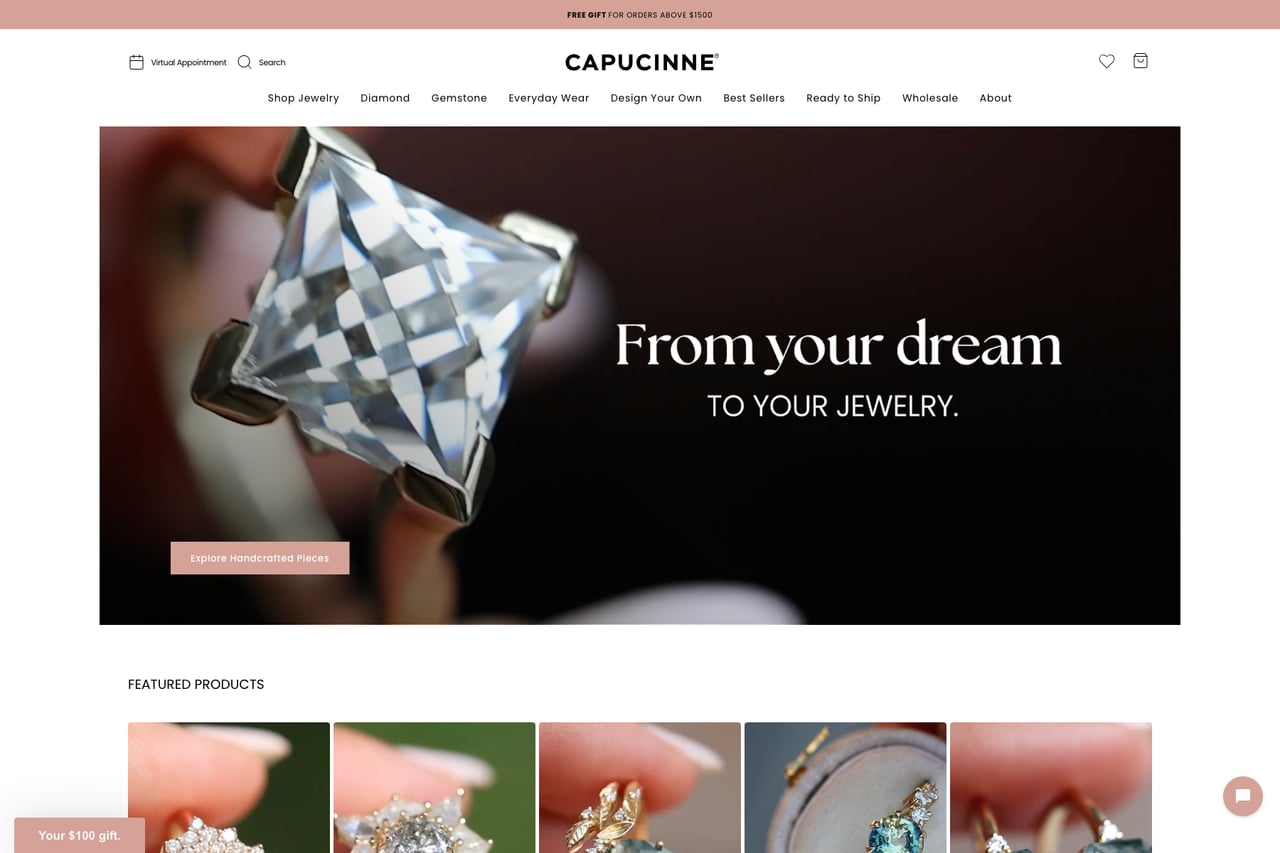 Capucinne homepage