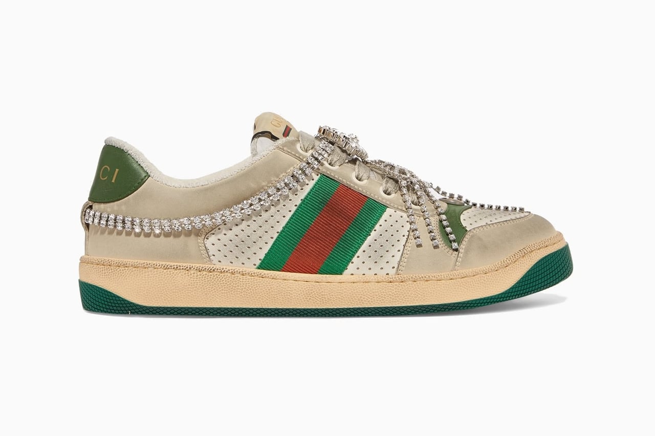 best women walking shoes gucci screener sneakers - Luxe Digital