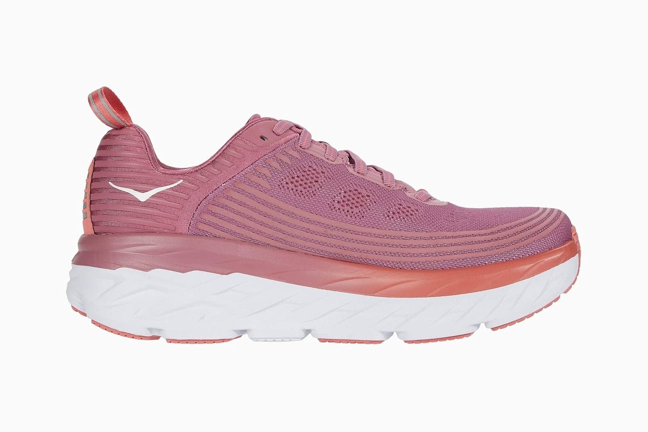 best women walking shoes hoka one one bondi 6 sneakers - Luxe Digital