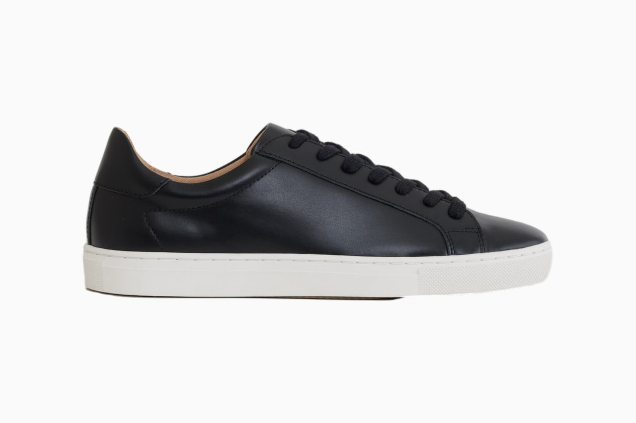 best women walking shoes quince leather everyday sneaker - Luxe Digital