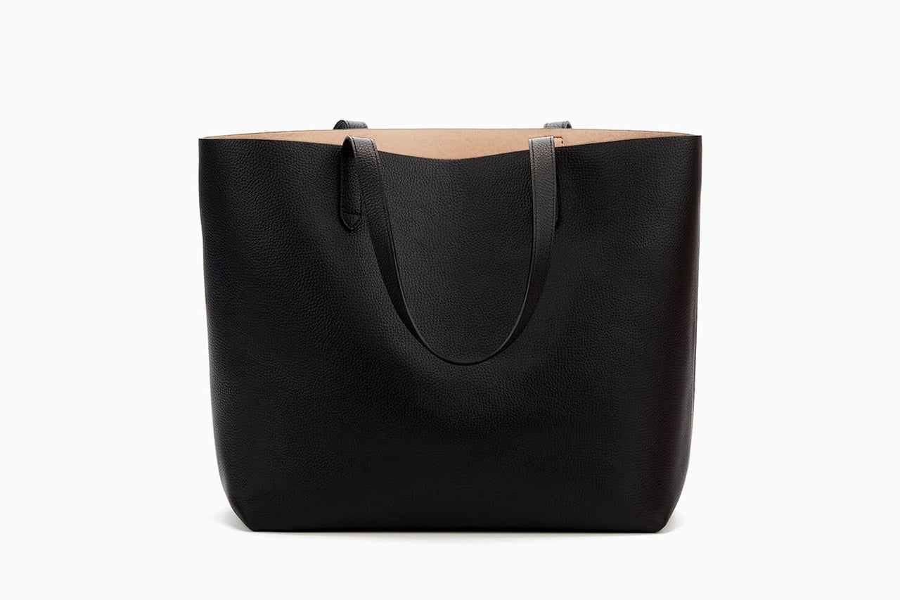 Cuyana Classic Leather Structured Tote