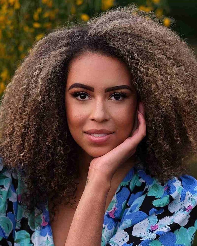 black girls hairstyles fluffy afro - Luxe Digital