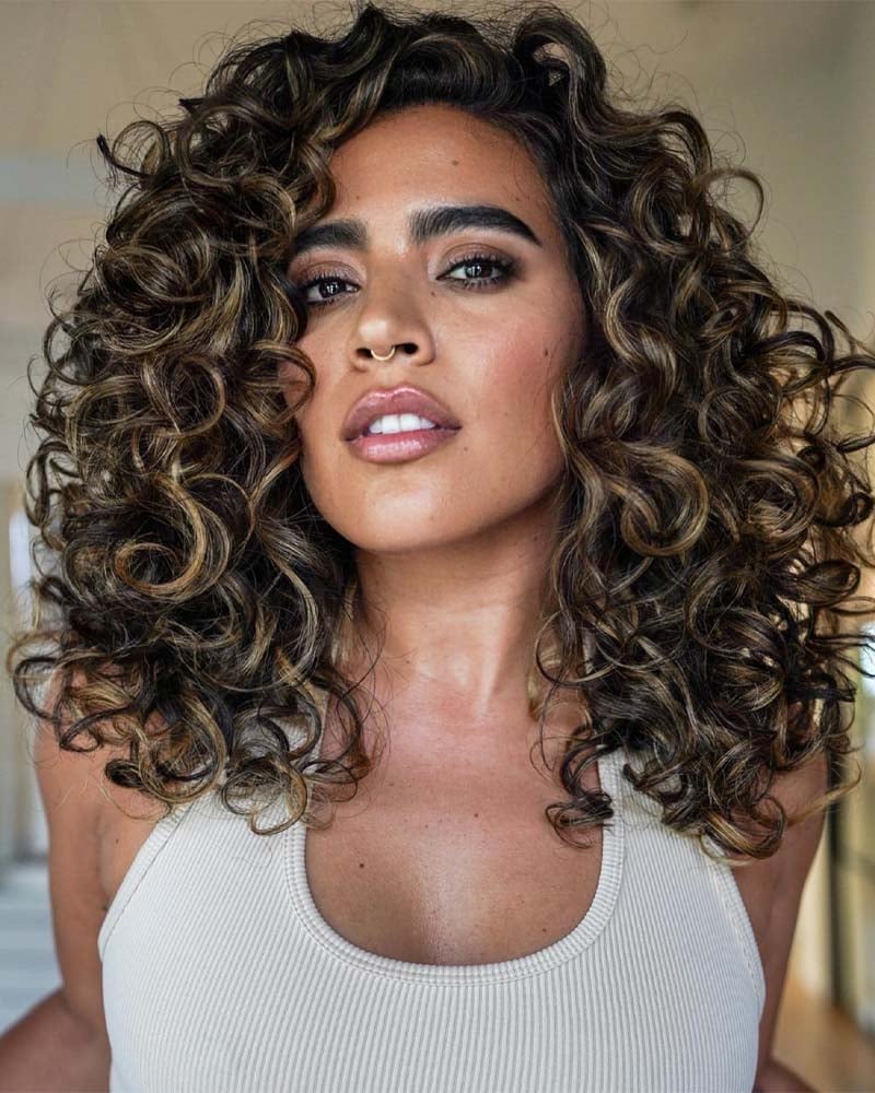 black hair highlights chocolate brown highlights for dark locks- Luxe Digital