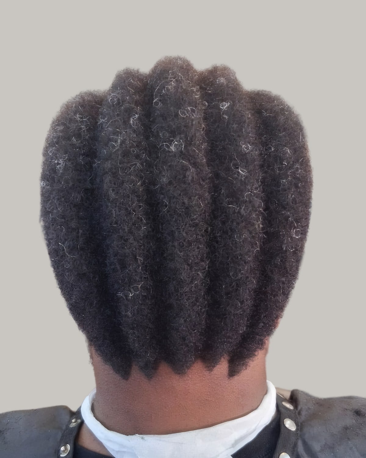 Short coils seen from behind