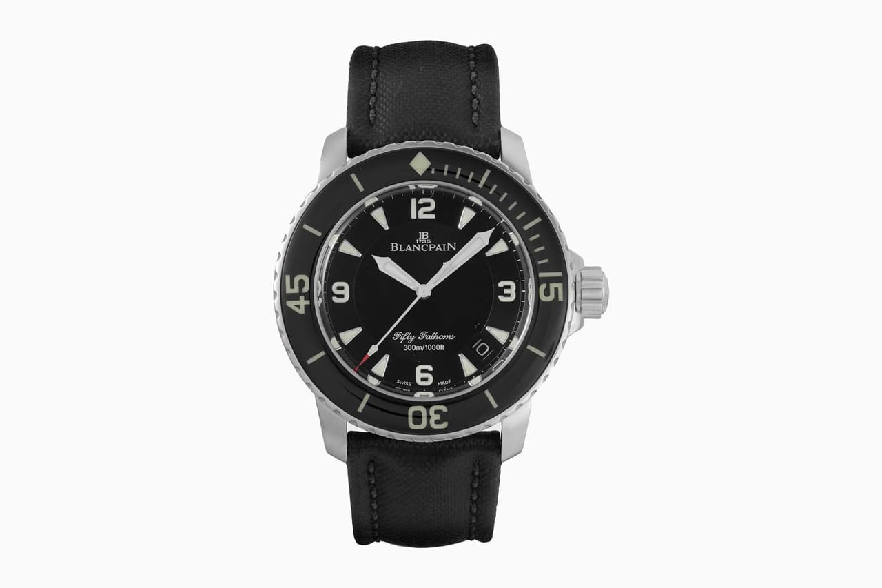 blancpain brand fifty fathoms - Luxe Digital