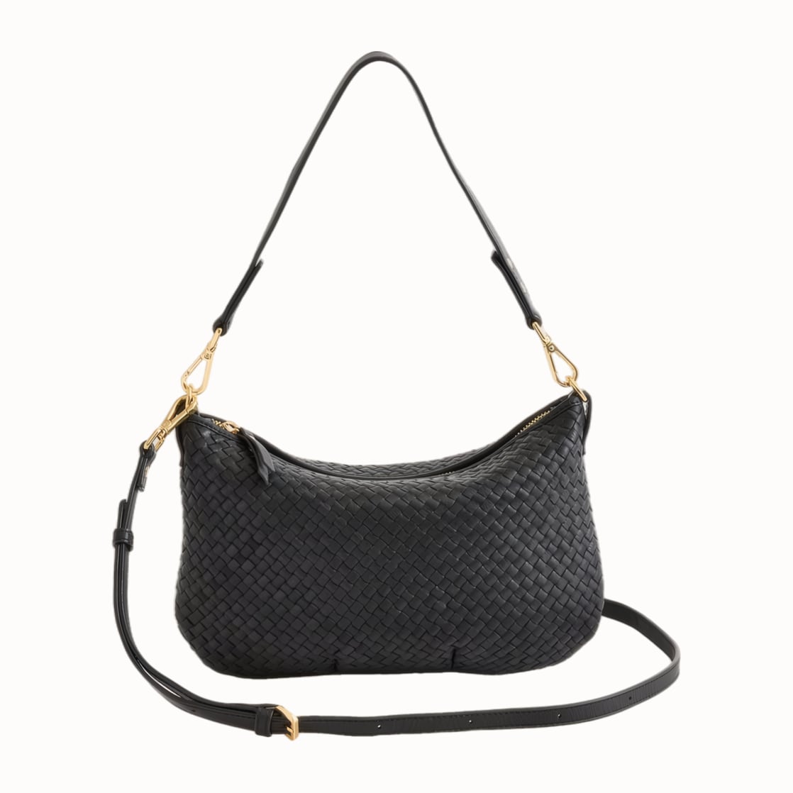 Quince Sloane handwoven mini shoulder bag - Luxe Digital