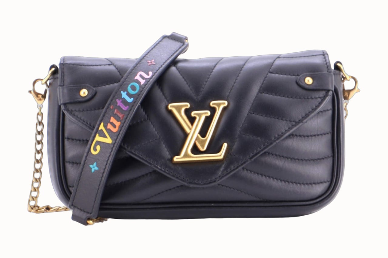 chanel classic flap alternatives louis vuitton new wave chain pochette - Luxe Digital