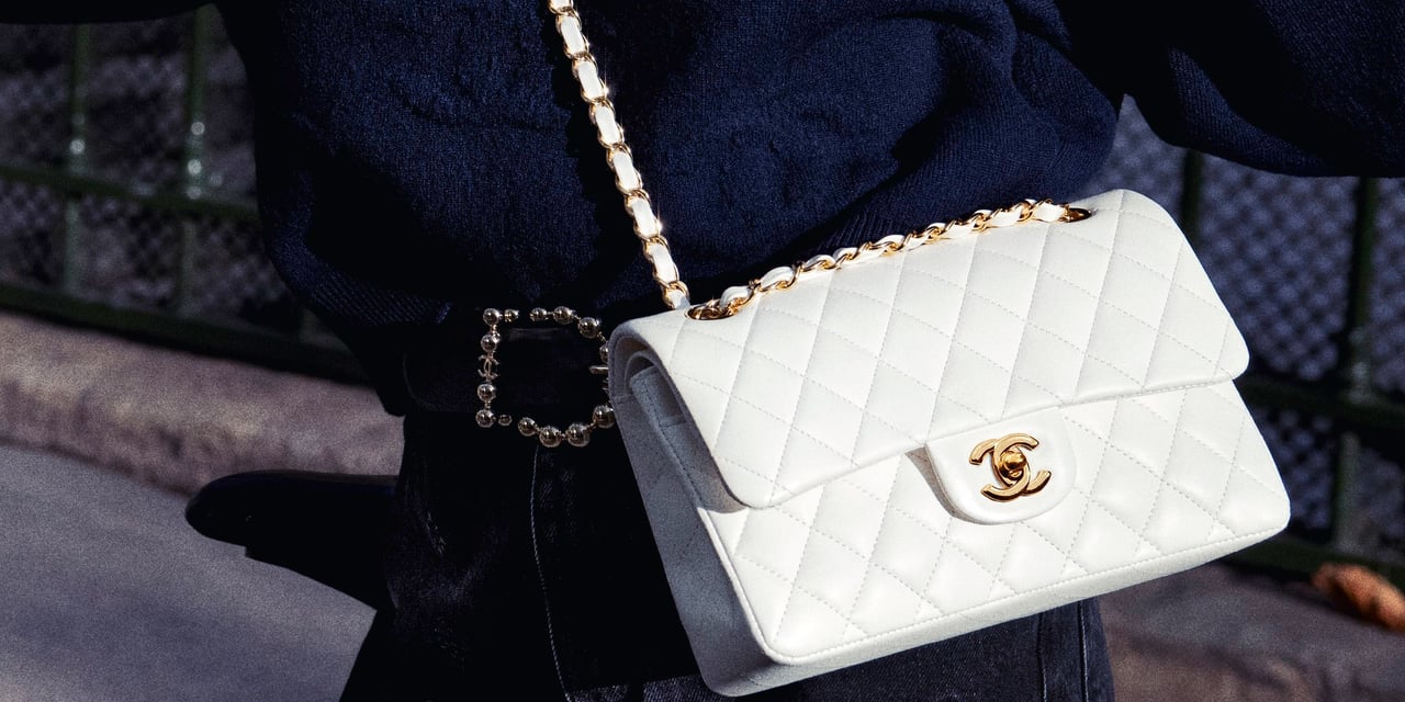 Chanel Iconic campaign photo of the Classic Flap bag - chanel classic flap alternatives - Luxe Digital