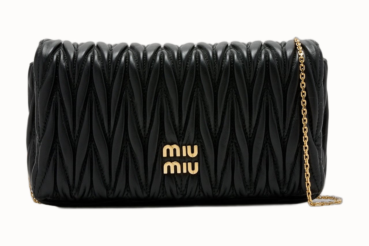 chanel classic flap alternatives miu miu matelasse - Luxe Digital