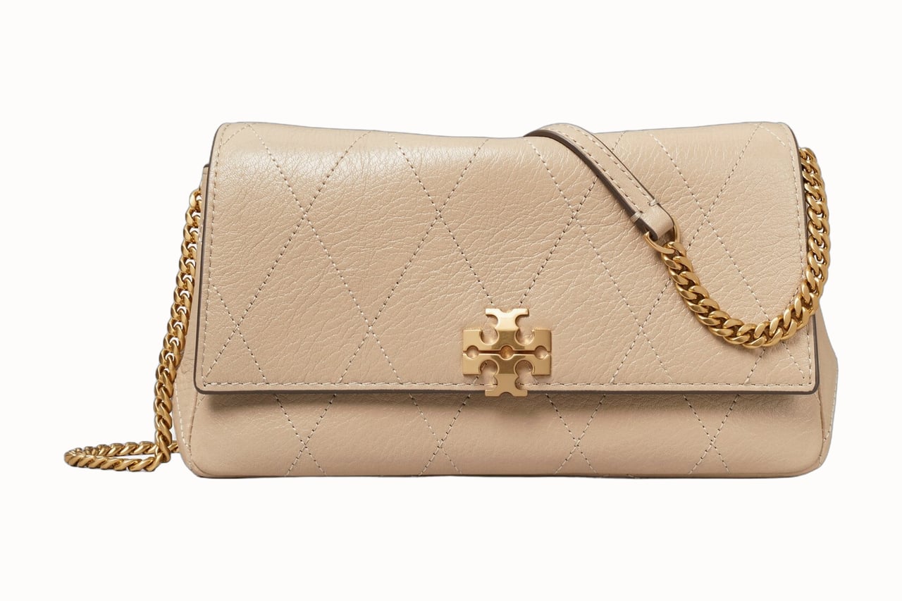 Tory Burch Charlie quilted chain crossbody - Luxe Digital